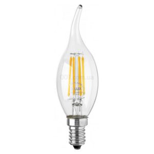 Світлодіодна (LED) лампа BL37B 4Вт tail 4000K 220В E14 filament, Delux
