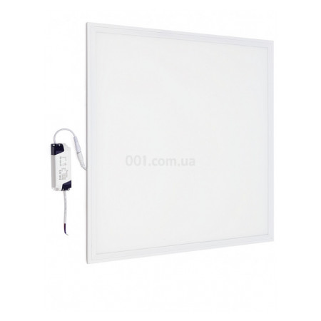 Панель світлодіодна 36Вт 4000K 595×595мм опал LED PANEL 43, Delux