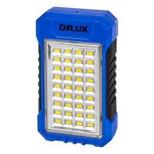 Світильник світлодіодний аварійний REL-101LED (4В 2,4Аг) 36 LED 4Вт 125×69×37мм, Delux