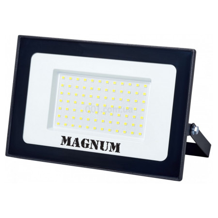 Прожектор світлодіодний 100Вт чорний 6500К IP65 slim FL12 ECO LED, Magnum