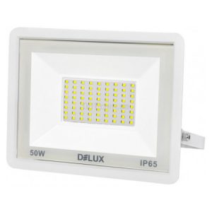Прожектор світлодіодний 50Вт 6500K IP65 білий FMI 11 LED, Delux