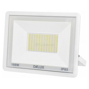 Прожектор світлодіодний 100Вт 6500K IP65 білий FMI 11 LED, Delux