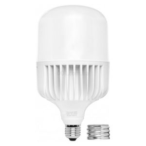 Світлодіодна (LED) лампа високопотужна BL80 50Вт 6500K E27/Е40 (адаптер у комплекті), Delux