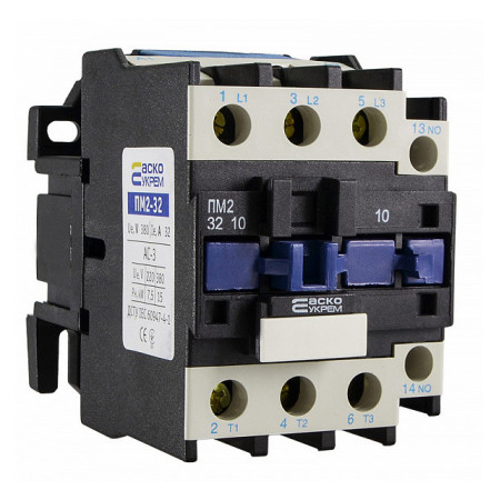 Контактор ПМ 2-32-10 (LC1-D3210) 32А 42В/AC 1НВ, АСКО-УКРЕМ