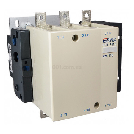 Контактор KM 115 Q7 400В/AC 1НВ, АСКО-УКРЕМ