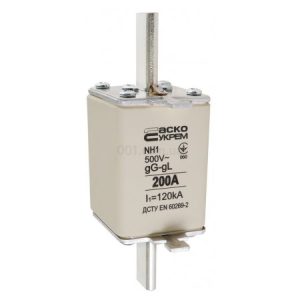 Плавка вставка запобіжника NH1 200A gG, АСКО-УКРЕМ