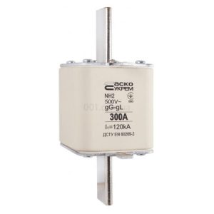 Плавка вставка запобіжника NH2 300A gG, АСКО-УКРЕМ