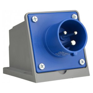 Вилка стаціонарна UCombi 2P+PE 16A 250В IP44, АСКО-УКРЕМ