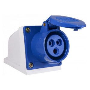 Розетка стаціонарна ГC 16А/3 (113) 2P+PE 16А 250В IP44, АСКО-УКРЕМ