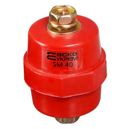 Ізолятор-тримач силової шини SM40 (з болтом М8), АСКО-УКРЕМ