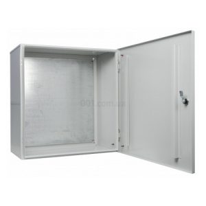 Корпус металевий UBox з монтажною панеллю 60×60×25 IP31, АСКО-УКРЕМ