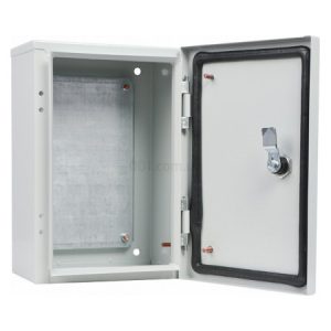 Корпус металевий UBox з монтажною панеллю 30×20×15 IP54, АСКО-УКРЕМ