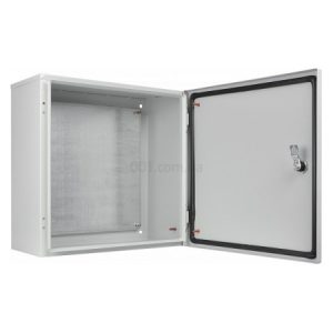 Корпус металевий UBox з монтажною панеллю 40×40×20 IP54, АСКО-УКРЕМ