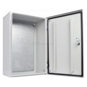 Корпус металевий UBox з монтажною панеллю 60×40×25 IP54, АСКО-УКРЕМ
