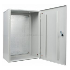Корпус металевий UBox з монтажною панеллю 60×40×20 IP31, АСКО-УКРЕМ