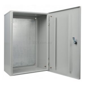 Корпус металевий UBox з монтажною панеллю 60×40×30 IP31, АСКО-УКРЕМ