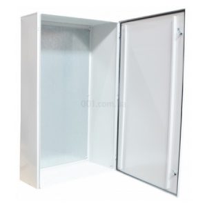 Корпус металевий UBox з монтажною панеллю 100×65×30 IP54, АСКО-УКРЕМ