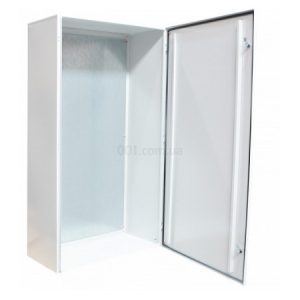 Корпус металевий UBox з монтажною панеллю 120×80×40 IP54, АСКО-УКРЕМ