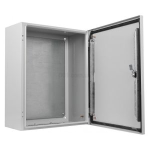Корпус металевий UBox з монтажною панеллю 50×40×20 IP65, АСКО-УКРЕМ