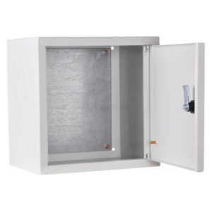 Корпус металевий UBox Light з монтажною панеллю 30×30×20 IP31, АСКО-УКРЕМ