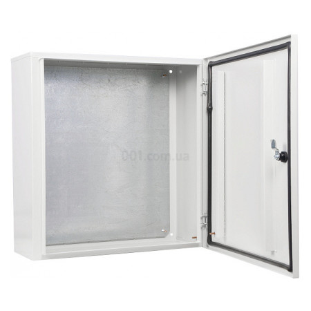 Корпус металевий UBox Light з монтажною панеллю 60×60×25 IP54, АСКО-УКРЕМ