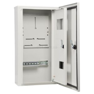 Корпус обліку металевий UBox Light під 3ф лічильник 9 модулів навісний IP54, АСКО-УКРЕМ