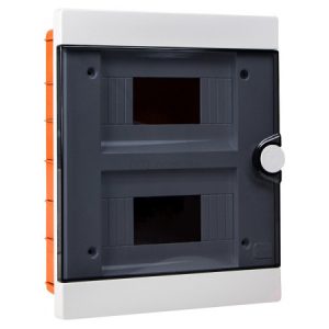 Корпус модульний UBox пластиковий вбудований 16 модулів IP40, АСКО-УКРЕМ