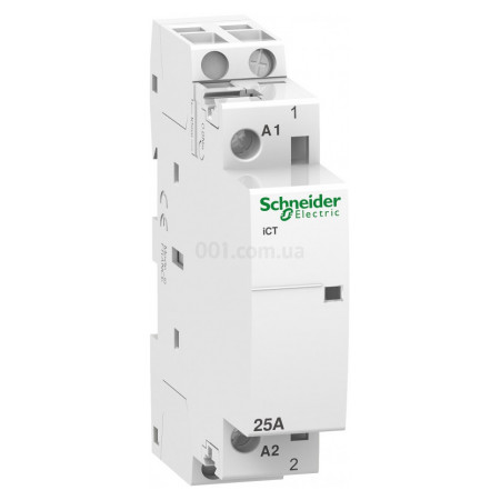 Контактор модульний iCT 25A 1НВ 220В, Schneider Electric