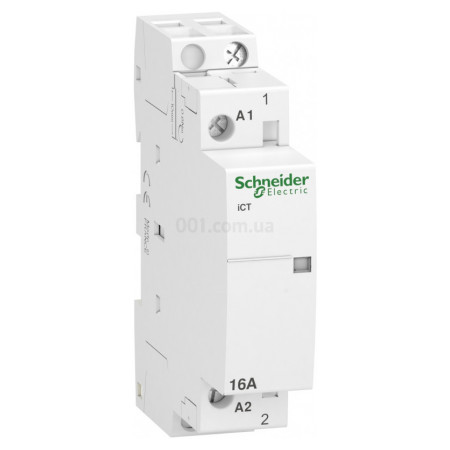Контактор модульний iCT 16A 1НВ 230/240В, Schneider Electric