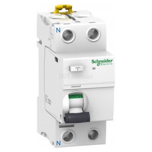 Диференційний вимикач (ПЗВ) iID 2P 63A 30мА тип AC, Schneider Electric
