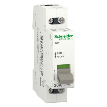 Вимикач навантаження iSW 2P 20A, Schneider Electric