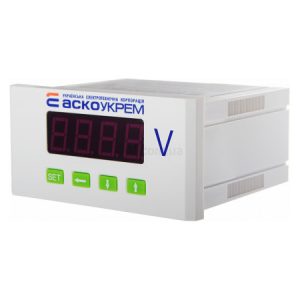 Вольтметр цифровий 600В (AC) 96×48 мм (ЦВ-5), АСКО-УКРЕМ