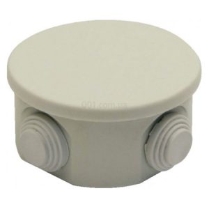 Коробка монтажна термопластикова (ABS) ∅90 мм IP44, Bemis