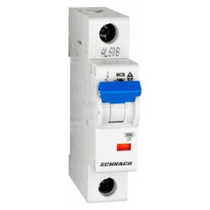Модульний автоматичний вимикач BMS6 1P 10А 6кА х-ка B ME, SCHRACK (Австрія)