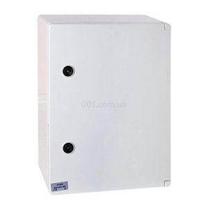 Корпус удароміцний e.plbox.300.400.165.1f.15m.blank IP65 під 1-фазний лічильник та 15 модулів, E.NEXT