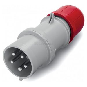 Вилка кабельна 3P+PE+N 32А 400В IP44, DKC (БДК)