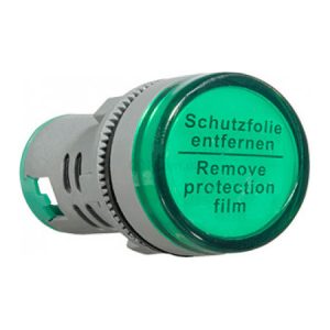 Світлосигнальна арматура ECO AD22-22SMD зелена 24В АC/DC, ECOHOME