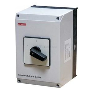 Пакетний перемикач в корпусі e.industrial.sb.1-0-2.3.32, 3P 32 А «1-0-2» IP65, E.NEXT