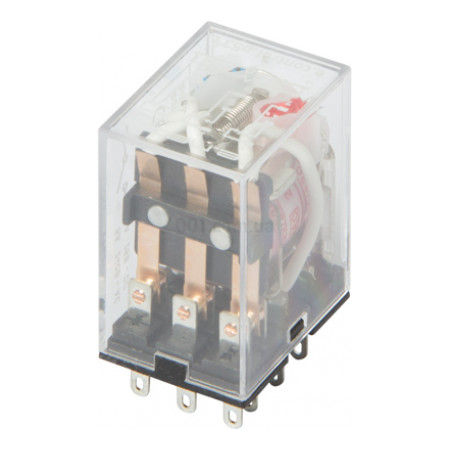 Реле проміжне з LED-індикацією e.control.p536L, 3 групи контактів 5А 230В AC, E.NEXT