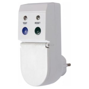 Реле захисного відключення (ПЗВ) розеткове e.control.d01 16A 30мА, E.NEXT