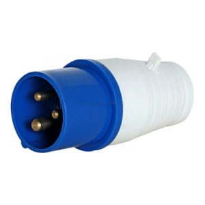 Силова вилка переносна e.plug.pro.3.32 (023) 2P+PE 32А 220В IP44, E.NEXT