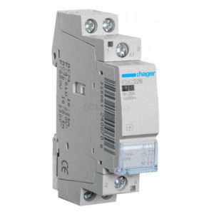 Контактор модульний ESC226 25А 230В AC 2НЗ, Hager