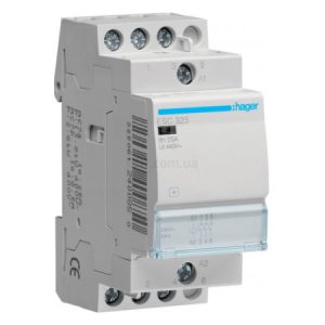 Контактор модульний ESC325 25А 230В AC 3НВ, Hager