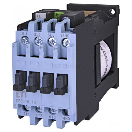 Контактор CES 18.10 24V/DC 18A 7,5kW AC3, ETI