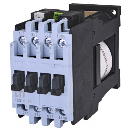 Контактор CES 6.10 24V/DC 6A 2,2kW AC3, ETI