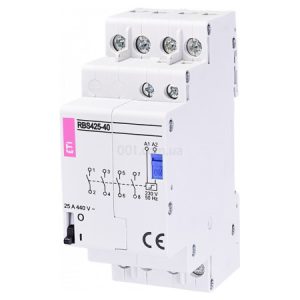 Контактор модульний імпульсний RBS 420-22 20A 24V AC 2NO+2NC, ETI