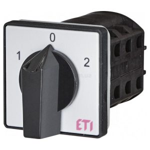 Перемикач кулачковий CS 16 53 U 3p «1-0-2» 16А, ETI