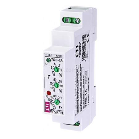 Реле часу TRE-1A 230V/AC 16A затримка включення, ETI