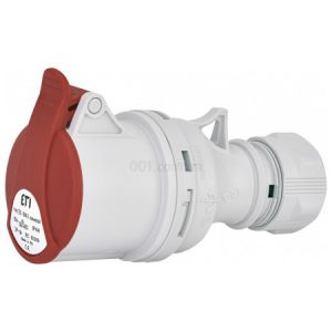 Розетка кабельна ES-1643 IP44 (16A, 400V, 3P+PE), ETI