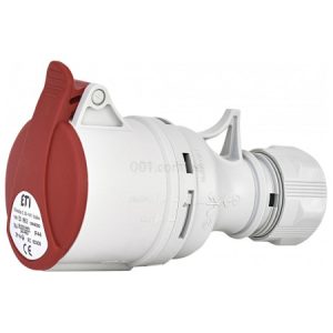 Розетка кабельна ES-1653 IP44 (16А, 400V, 3P+N+PE), ETI